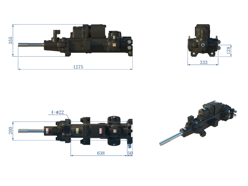 HL660液壓鑿巖機(jī)